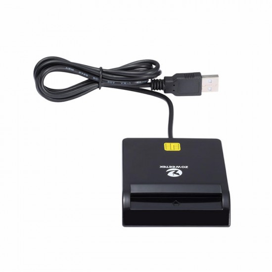 EMV USB Smart Card Reader CAC Common Access Card Reader ISO 7816 for SIM/ATM/IC/ID Card