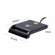 EMV USB Smart Card Reader CAC Common Access Card Reader ISO 7816 for SIM/ATM/IC/ID Card