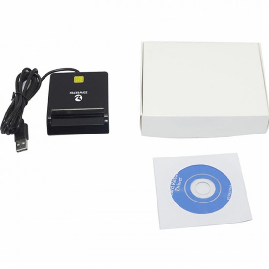 EMV USB Smart Card Reader CAC Common Access Card Reader ISO 7816 for SIM/ATM/IC/ID Card