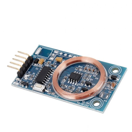 ID Card Decoder RFID Reader Module 125KHz TK4100 UART Output Board For Access Control DIY Modification