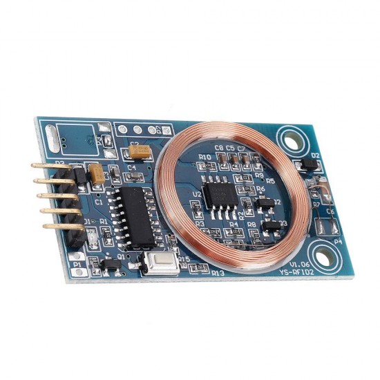 ID Card Decoder RFID Reader Module 125KHz TK4100 UART Output Board For Access Control DIY Modification