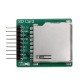 TF Card Holder Storage Module Development Board SPI SDIO TF Card Holder Storage Module Development Board SPI SDIO