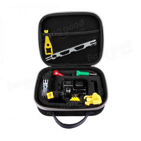 Middle Shockproof Portable EVA Camera Bag Case For GoPro Hero 3 Sportscamera