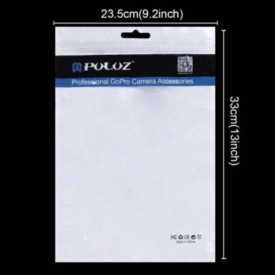 10pcs 33cm x 23.5cm Hang Hole Clear Front White Pearl Jew Bag for Gopro Accessories 10pcs 33cm x 23.5cm Hang Hole Clear Front White Pearl Jew Bag for Gopro Accessories