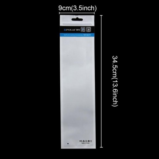 10pcs 34.5cm x 9cm Hang Hole Clear Front Bag for Gopro Accessories 10pcs 34.5cm x 9cm Hang Hole Clear Front Bag for Gopro Accessories