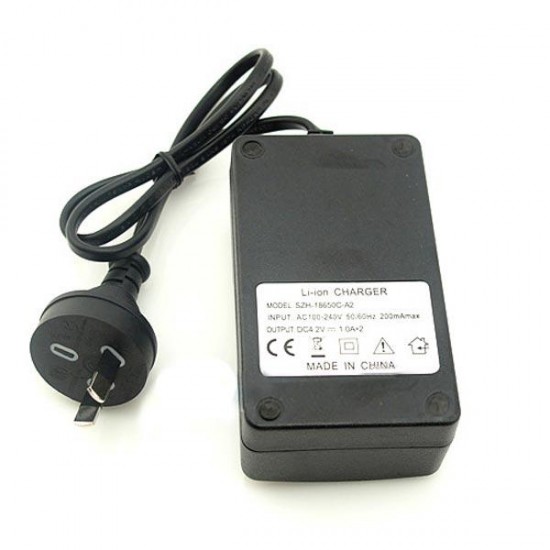 18650 3.7v Li-ion Rechargeable Battery AU Plug Travel Charger