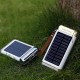 2019 New 20000mAh Solar Power Bank For Flashlight iPhone Mobile Phone Powerbank Power Source