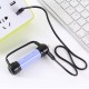2Pcs Android Plug XC01 Magnetic Charge Mini USB 18650 Battery Charger Power for Android Phone