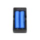 4.2V 18650 Battery Charger 2 Slot Portable Smart Battery Charging