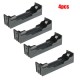 4pcs DIY Storage Box Holder Case For 1 x 18650 Rechargeable Battery 4pcs DIY Storage Box Holder Case For 1 x 18650 Rechargeable Battery