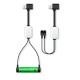 A10 Mini USB Rechargeable Portable Magnetic Li-ion Battery charger A10 Mini USB Rechargeable Portable Magnetic Li-ion Battery charger