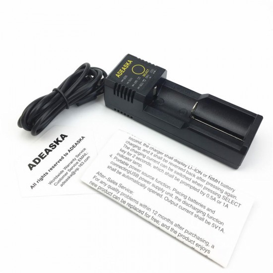 N1PLUS LED Display Smart Battery Charger for Ni-MH/Li-ion 18650 26650 AA Battery N1PLUS LED Display Smart Battery Charger for Ni-MH/Li-ion 18650 26650 AA Battery