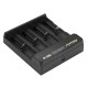 3.7V 4 Slot Universal Intelligent Battery Charger with short circuit protection For Li-ion Battery 18650 26650 14500