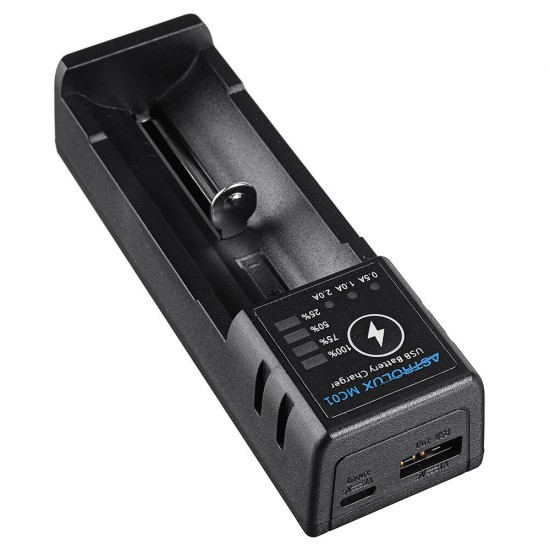 MC01 2 in1 USB Charging Mini Battery Charger Portable Mobile Phone Power Bank Current Optional Charger For 18650 21700 26650 Li-ion Battery MC01 2 in1 USB Charging Mini Battery Charger Portable Mobile Phone Power Bank Current Optional Charger For 18650 21700 26650 Li-ion Battery