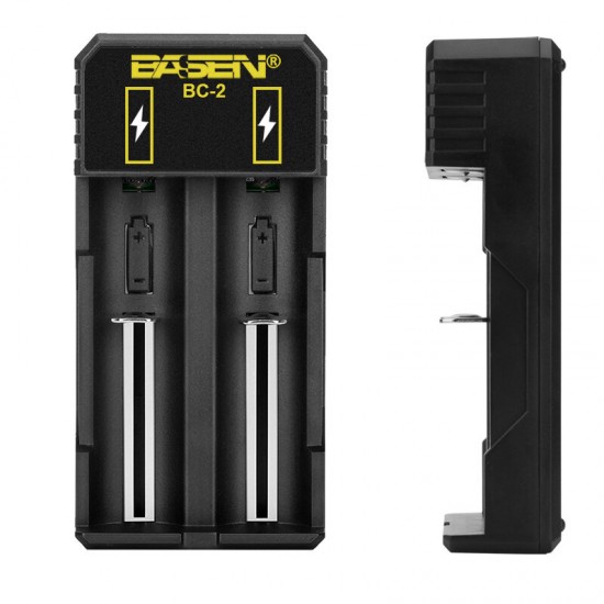 BC-2 DC 5V 1A Fast Charging Universal Battery Charger LED Flashlight Li-ion Battery Charger For 18650 20700 21700 26650