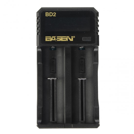 BD-2 18650 Power Battery Charger Li-on LCD Display 2 Slot USB Rechargeable BD-2 18650 Power Battery Charger Li-on LCD Display 2 Slot USB Rechargeable