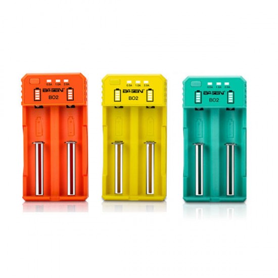 BO2 Smart Li-ion Battery Charger for 14500 18650 26650 21700 Battery BO2 Smart Li-ion Battery Charger for 14500 18650 26650 21700 Battery
