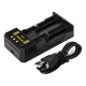 BO2 Smart Li-ion Battery Charger for 14500 18650 26650 21700 Battery BO2 Smart Li-ion Battery Charger for 14500 18650 26650 21700 Battery
