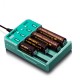 BO4 4Colors Smart Li-ion Battery Charger for 14500 18650 26650 21700 Battery BO4 4Colors Smart Li-ion Battery Charger for 14500 18650 26650 21700 Battery