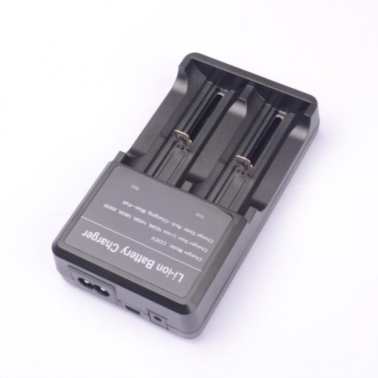 4.2V 1A 2 Slots Universal Li-ion Battery Charger USB Fast Charge For 32650/ 26650/18650/18350/18490/18500/17670/17500/16340/14500/10440 4.2V 1A 2 Slots Universal Li-ion Battery Charger USB Fast Charge For 32650/ 26650/18650/18350/18490/18500/17670/17500/16340/14500/10440