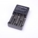 4.2V 1A 2 Slots Universal Li-ion Battery Charger USB Fast Charge For 32650/ 26650/18650/18350/18490/18500/17670/17500/16340/14500/10440