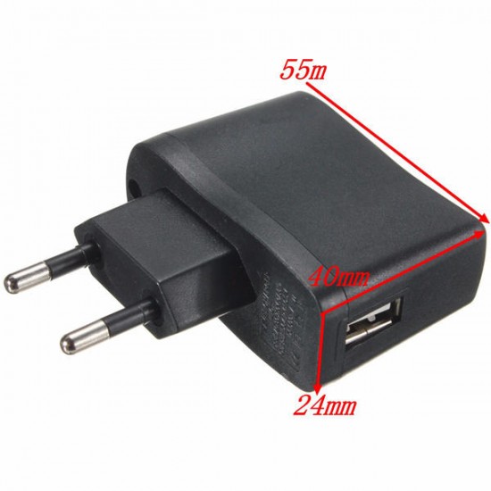 EU/US USB AC Power Supply Adapter Charger Adapter