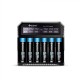 6 Slots Battery Charger LED Display Screen USB/EU/US Plug Small Li-ion Charger For 18650 6 Slots Battery Charger LED Display Screen USB/EU/US Plug Small Li-ion Charger For 18650