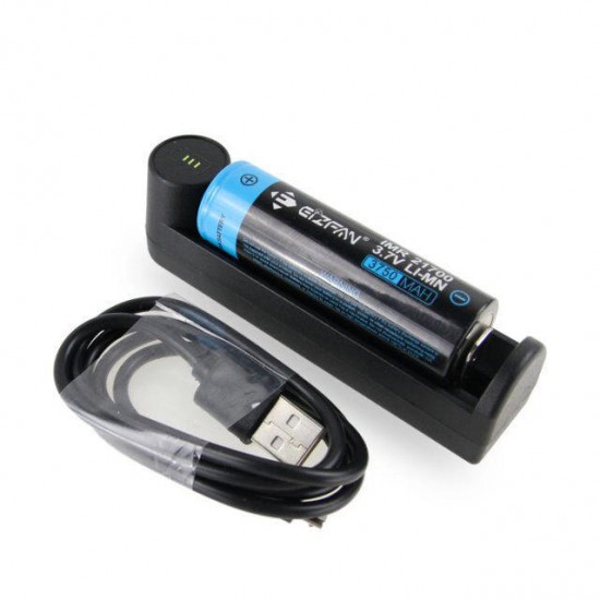 NC1 USB Battery Charger 1 Slot Portable Small Li-ion Charger For 18650