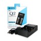 Pro Q2 2 Slots Battery Charger Smart Charger For 18650 20700 21700 26650 Battery US/EU Plug