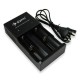 Pro Q2 2 Slots Battery Charger Smart Charger For 18650 20700 21700 26650 Battery With EU/US Plug