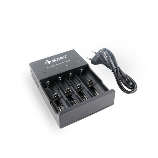 Pro Q4 4 Slots Battery Charger For 18650 20700 21700 Battery US/EU Plug Pro Q4 4 Slots Battery Charger For 18650 20700 21700 Battery US/EU Plug