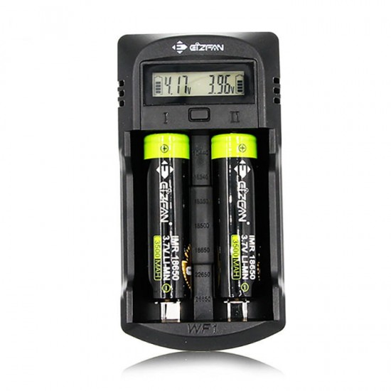 WF1 LED Display Screen Charger 2 Slots USB Battery Charger 1Ax1 0.5Ax2 0.25Ax2 For 20700 Battery WF1 LED Display Screen Charger 2 Slots USB Battery Charger 1Ax1 0.5Ax2 0.25Ax2 For 20700 Battery