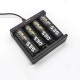 Needle 4 5V 2A USB Charging Battery Charger Smart Fast Adjustable For 18650 26650 AA AAA
