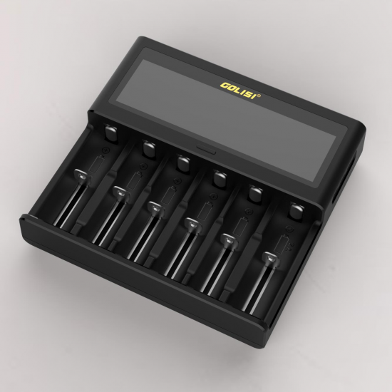 S6 LCD Display Rapid Smart Ni-mh / Ni-cd Battery Charger 18650 26650 18350 16340 21700 S6 LCD Display Rapid Smart Ni-mh / Ni-cd Battery Charger 18650 26650 18350 16340 21700