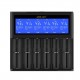 S6 LCD Display Rapid Smart Ni-mh / Ni-cd Battery Charger 18650 26650 18350 16340 21700 S6 LCD Display Rapid Smart Ni-mh / Ni-cd Battery Charger 18650 26650 18350 16340 21700
