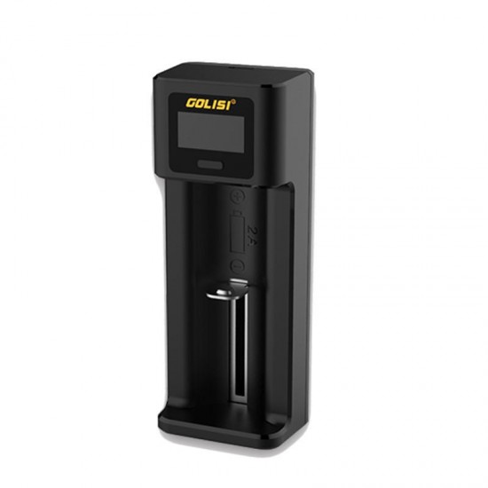 I1 LCD Display USB Port Lite Battery Charger for Li-ion/Ni-mh/Ni-cd Battery Single Slot I1 LCD Display USB Port Lite Battery Charger for Li-ion/Ni-mh/Ni-cd Battery Single Slot