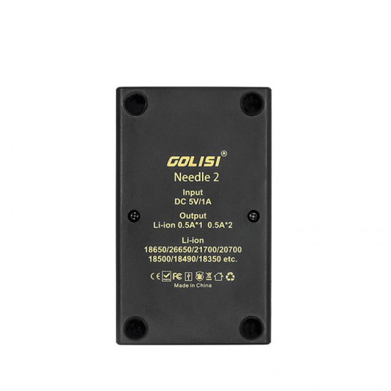 Needle 2 LED Indi USB Port Smart Lite Battery Charger For Li-ion Battery 2Slots Needle 2 LED Indi USB Port Smart Lite Battery Charger For Li-ion Battery 2Slots