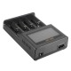 S4 HD LCD Display Smart Li-ion Ni-cd/Ni-md/AAA/AA Battery Charger