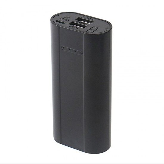 HL02 2-in-1 Multifunction 2 Slots Smart 18650 Battery Charger Portable Power Bank Charger