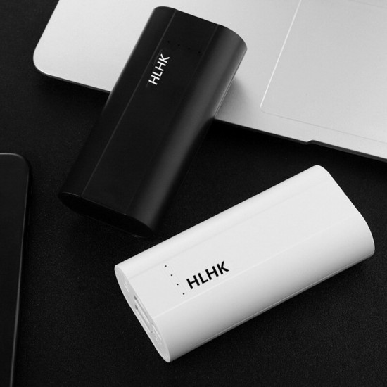 HL02 2-in-1 Multifunction 2 Slots Smart 18650 Battery Charger Portable Power Bank Charger