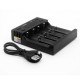 LII-S4 LCD Battery Charger 3.7V 18650 18350 18500 16340 21700 20700B 20700 14500 26650 1.2V AA AAA Smart Charger