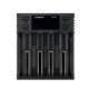 LII-S4 LCD Smart Battery Charger 4 Slot Charger for 18650 26650 18350 NiMH AA