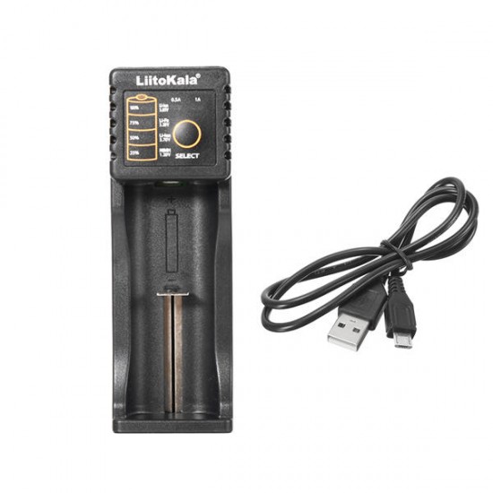 Lii-100 0.5A/1A Li-ion Ni-MH USB Battery Charger Lii-100 0.5A/1A Li-ion Ni-MH USB Battery Charger