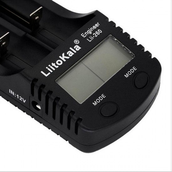 Lii-260 18650/26650 LCD Smartest Li-ion Battery Charger Lii-260 18650/26650 LCD Smartest Li-ion Battery Charger