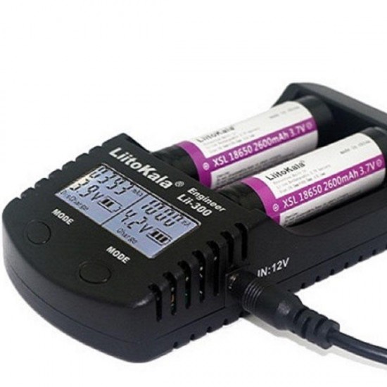 Lii-300 1.2V/3.7V Li-ion And NiMH LCD Smartest Battery Charger