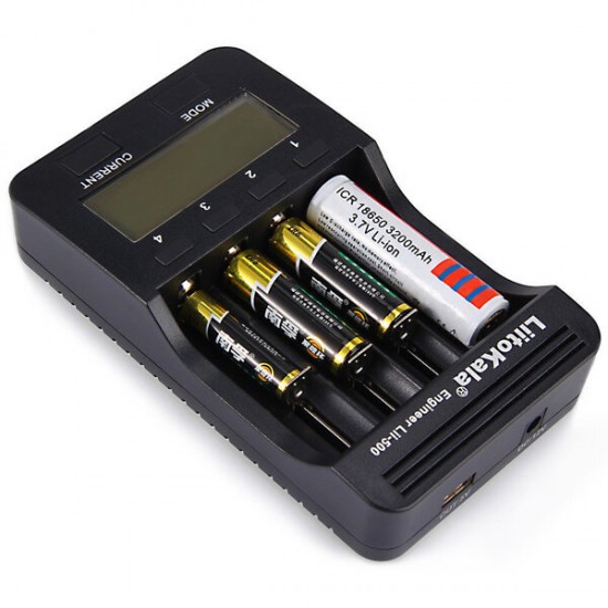 Lii-500 LCD Screen Display Smartest Lithium And NiMH Battery Charger 18650 26650