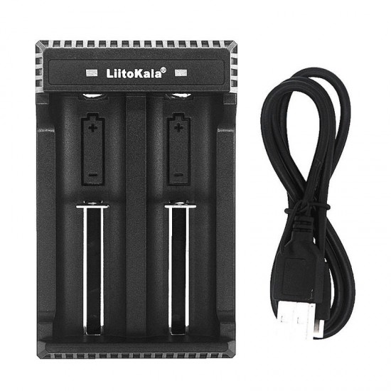 Lii-L2 3.7V 18650 26650 Battery Charger 2 Slot USB Charger