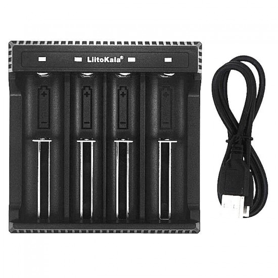 Lii-L4 4.2V 18650 26650 Battery Charger 4 Slot USB Charger Lii-L4 4.2V 18650 26650 Battery Charger 4 Slot USB Charger