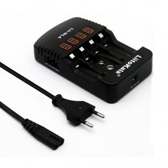 Lii-NL4 AA AAA 9V Ni-MH Ni-Cd Battery Charger US/EU Plug