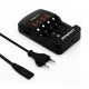 Lii-NL4 AA AAA 9V Ni-MH Ni-Cd Battery Charger US/EU Plug Lii-NL4 AA AAA 9V Ni-MH Ni-Cd Battery Charger US/EU Plug